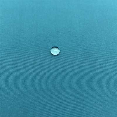 Peach skin fabric good waterproof pass rain test